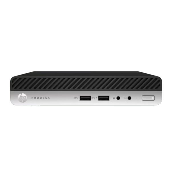 HP ReadySet Prodesk 400 G3 Mini Desktop Computer Intel Core i5 8GB DDR4 SDRAM 256GB SSD Windows 10 Pro 64-bit (English) - Certified Pre-Owned - Image 4