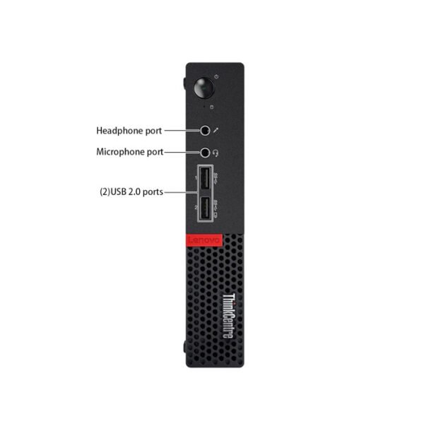 Lenovo ReadySet ThinkCentre M710q Mini Desktop Certified Pre-Owned Computer 7th Gen Intel Core i5 16 GB RAM 512 GB SSD Win 10 Pro (English) - with Brand New Lenovo 27' Monitor Wireless Keyboard and Mouse - Image 4