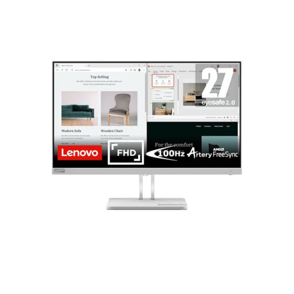 Lenovo ReadySet ThinkCentre M710q Mini Desktop Certified Pre-Owned Computer 7th Gen Intel Core i5 16 GB RAM 512 GB SSD Win 10 Pro (English) - with Brand New Lenovo 27' Monitor Wireless Keyboard and Mouse - Image 2